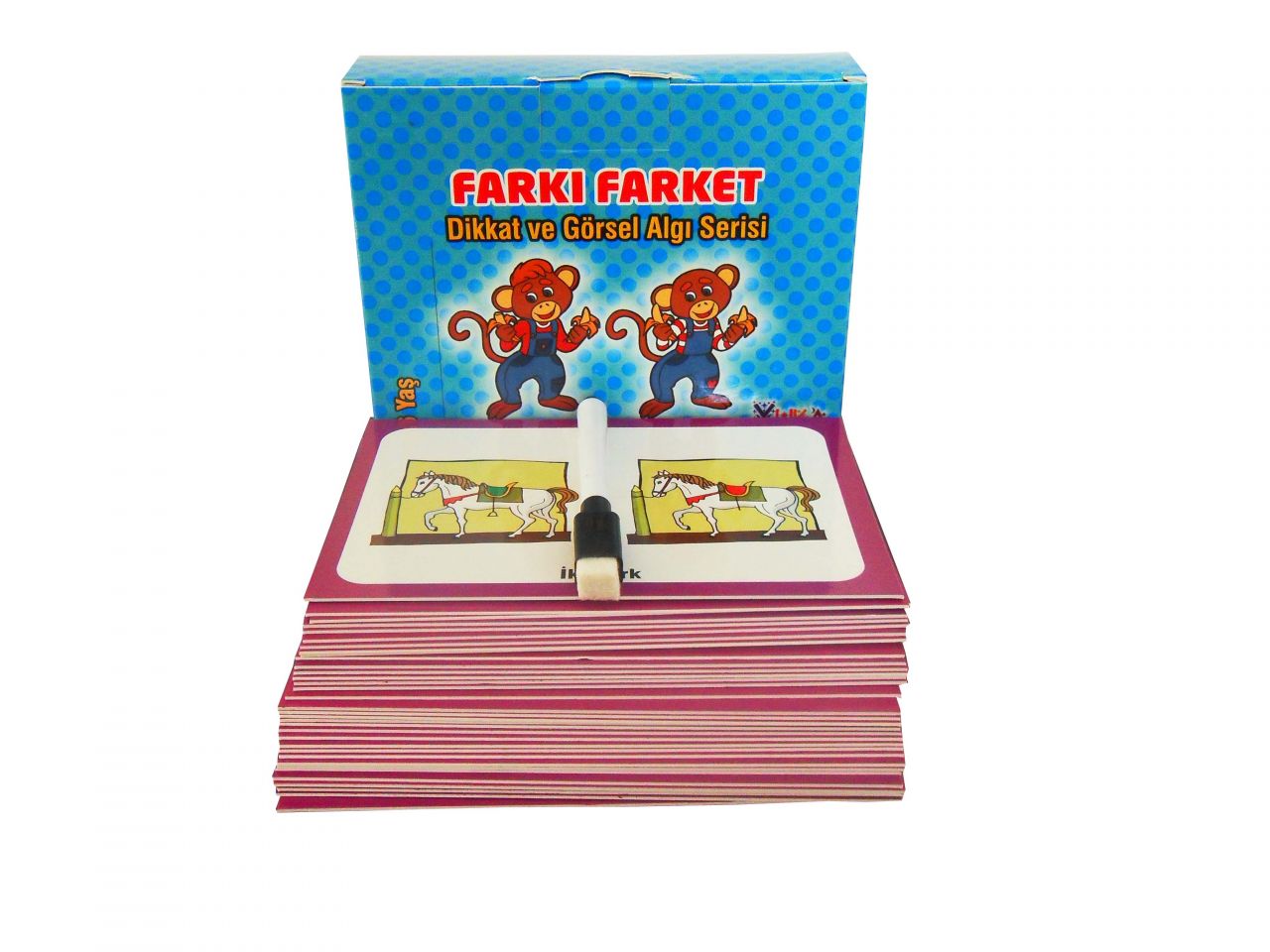 Farkı Farket 7 77 Yaş Eğitici Kitap