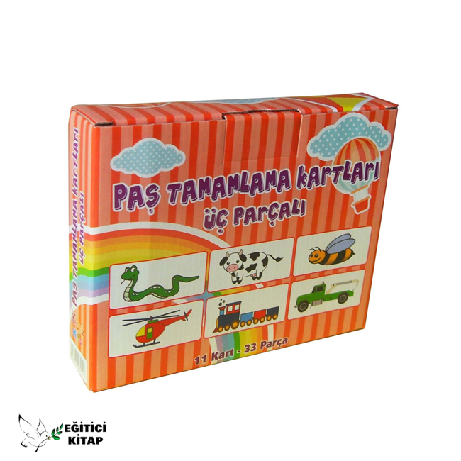 Paş Tamamlama Kartları Üçlü Paş Tamamlama Kartları Üçlü