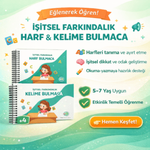 HARF KELİME BULMACA İŞİTSEL FARKINDALIK