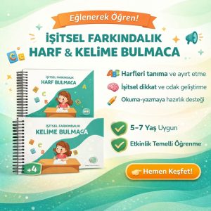 Harf Kelime Bulmaca İşitsel Farkındalık