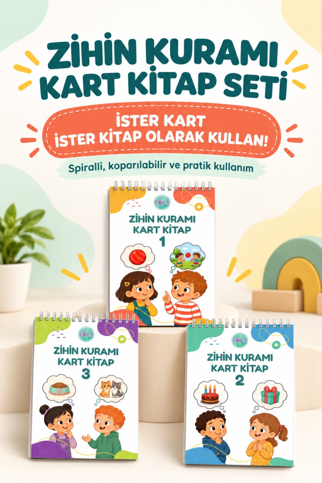 Zihin Kuramı Kart Kitap Seti - Görsel 2