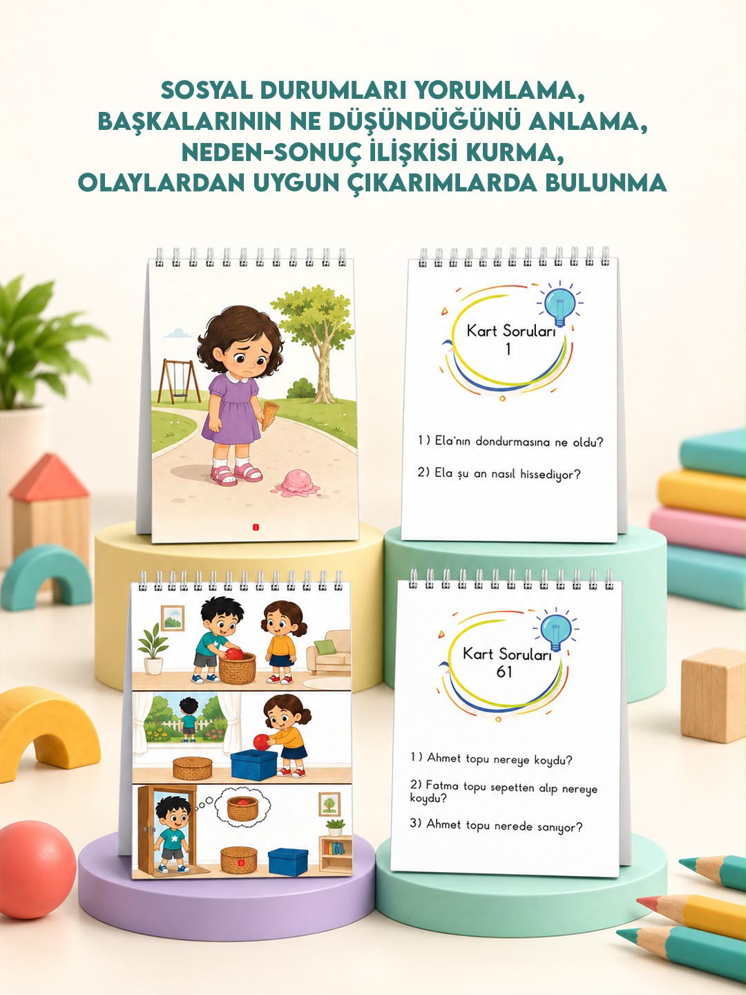 Zihin Kuramı Kart Kitap Seti - Görsel 3