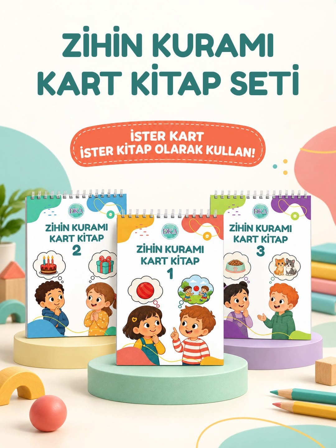 Zihin Kuramı Kart Kitap Seti