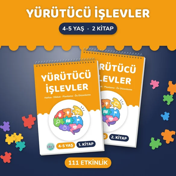 Yürütücü İşlevler Seti 4-5 Yaş